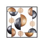 Wallity Metal Art My World - Escultura de Pared Multicolor